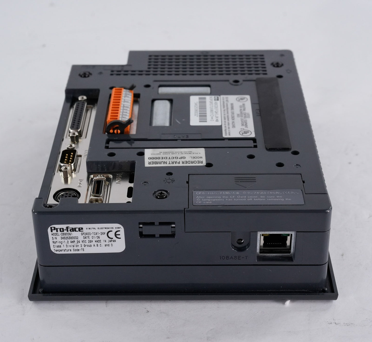 ProFace 2880061 GP2400-TC41-24V Display Terminal GP2400TC4124V