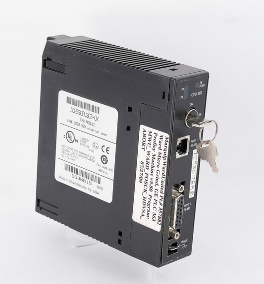 GE FANUC IC693CPU363-CK CPU Module 240K User Mem w/ Serial Comm. IC693CPU363CK