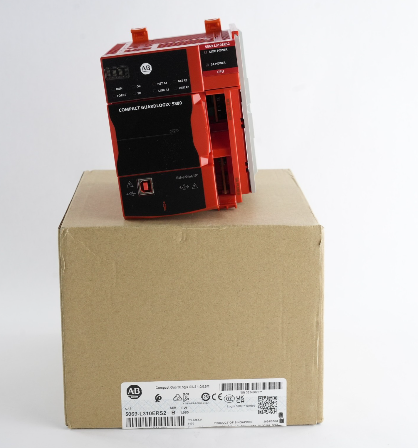 Allen Bradley 5069-L310ERS2 /B SIL2 Safety PLC Controller Compact GuardLogix