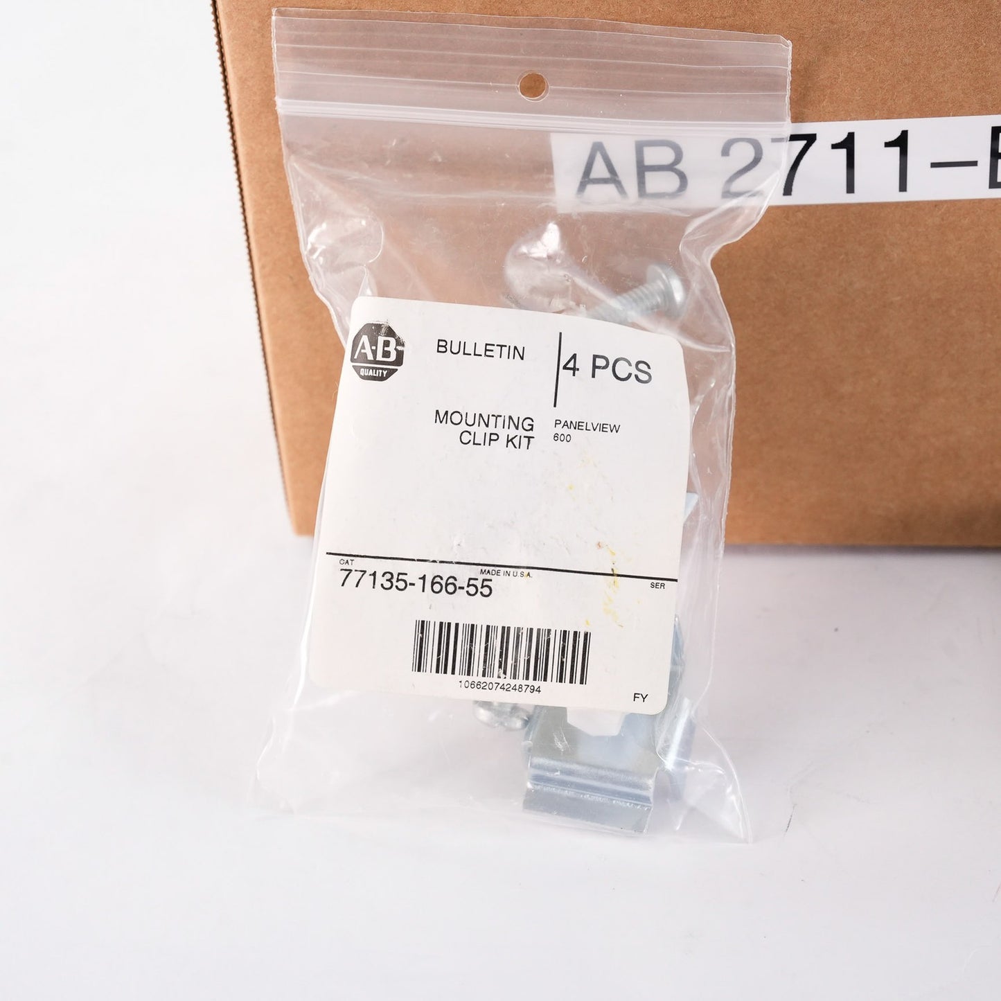Allen Bradley 2711-B6C5 /C PanelView 600 Keypad 2711B6C5 - Not Original Box