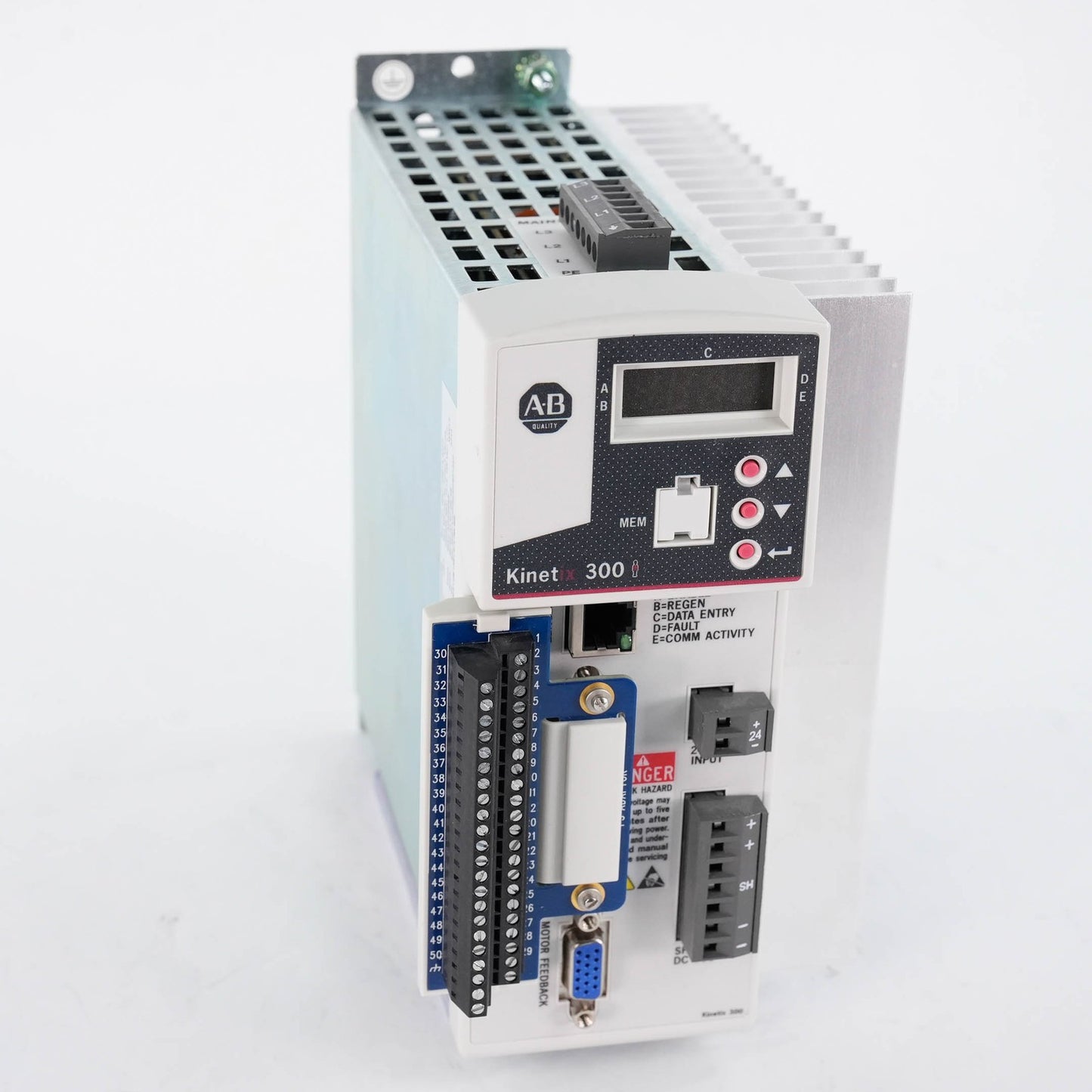 Allen Bradley 2097-V33PR5 Ser A Kinetix 300 Servo Drive 240V 1-Phase 2097V33PR5