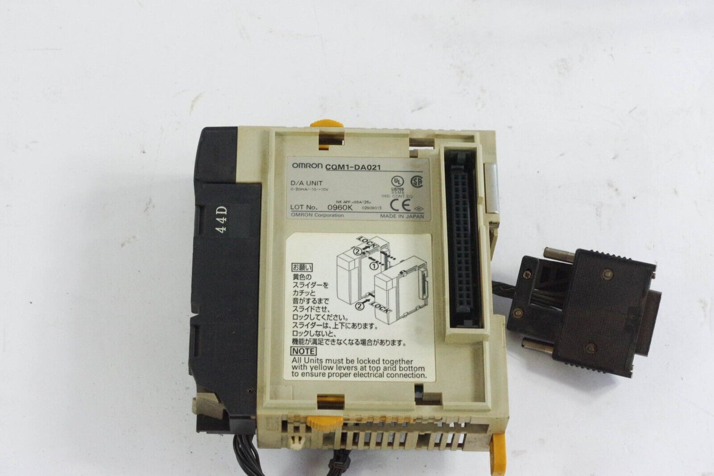 Omron CQM1-DA021 Analog Output Module PLC / CQM1DA021