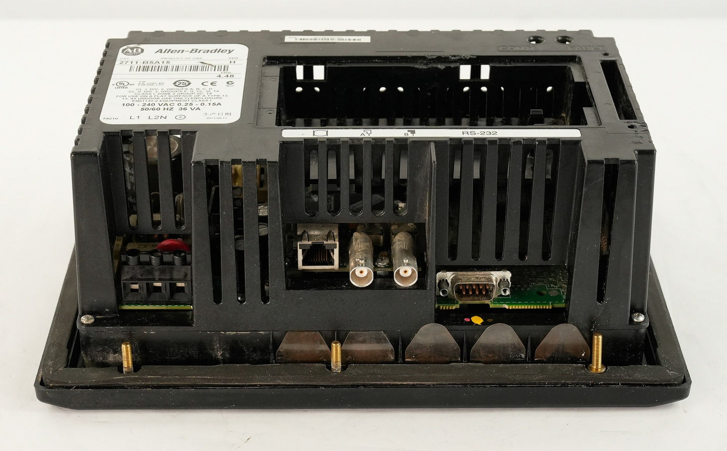 Allen Bradley 2711-B5A15 /H FRN 4.48 PanelView 550 Keypad Touch 2711B5A15