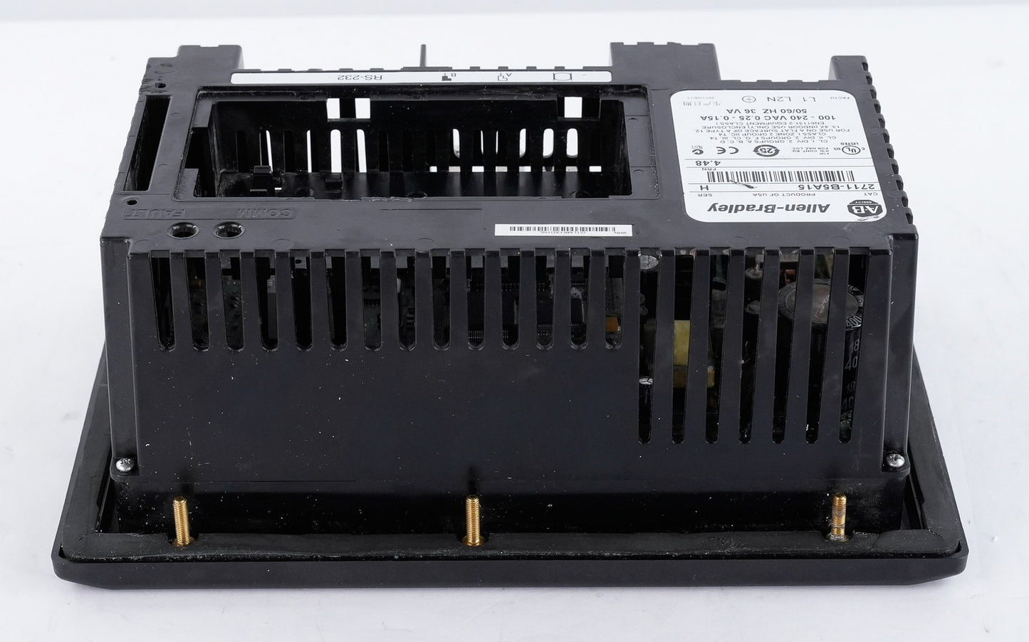 Allen Bradley 2711-B5A15 /H FRN 4.48 PanelView 550 Keypad Touch 2711B5A15