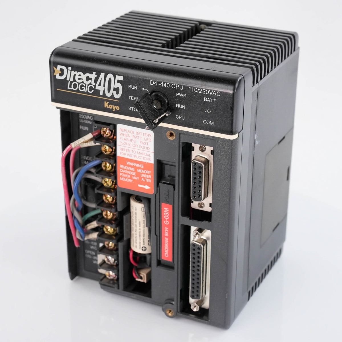 Automation Direct D4-440 Direct Logic 405 Koyo PLC CPU Module 26.5k Words Memory