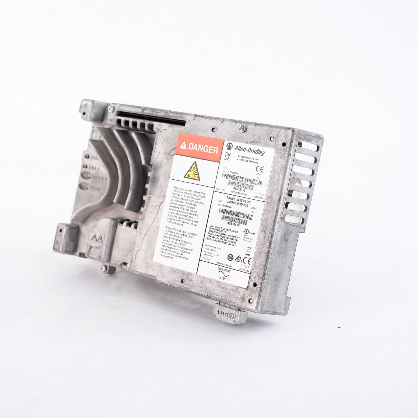 Allen Bradley 2711P-RP8A /B PanelView Plus Logic Module 2711PRP8A 120V +Warranty
