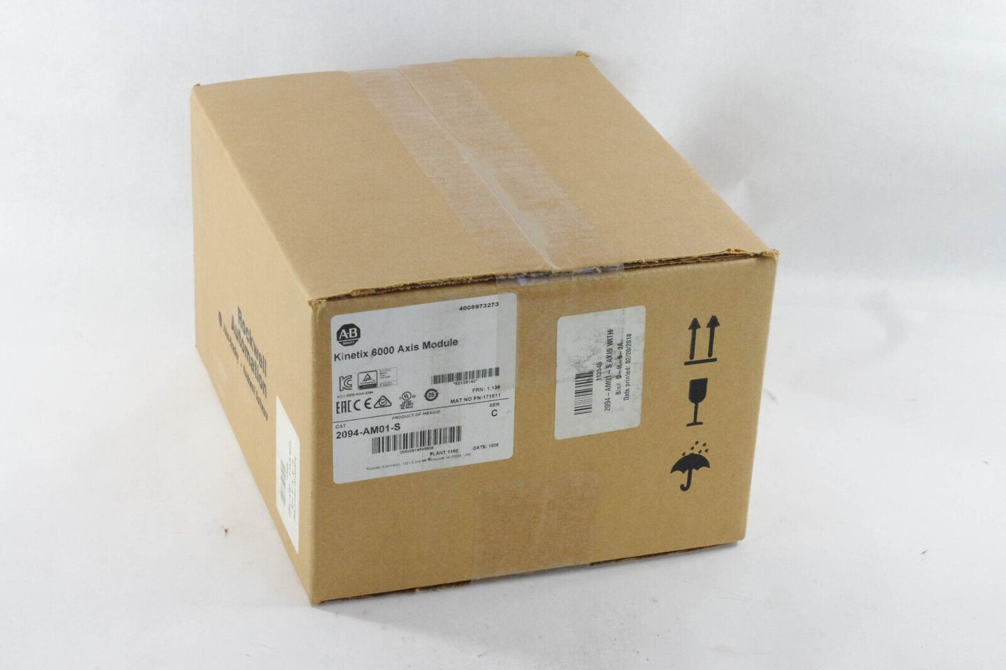 Allen Bradley 2094-AM01-S /C Axis Module Kinetix 6000 Ser C - Sealed Surplus