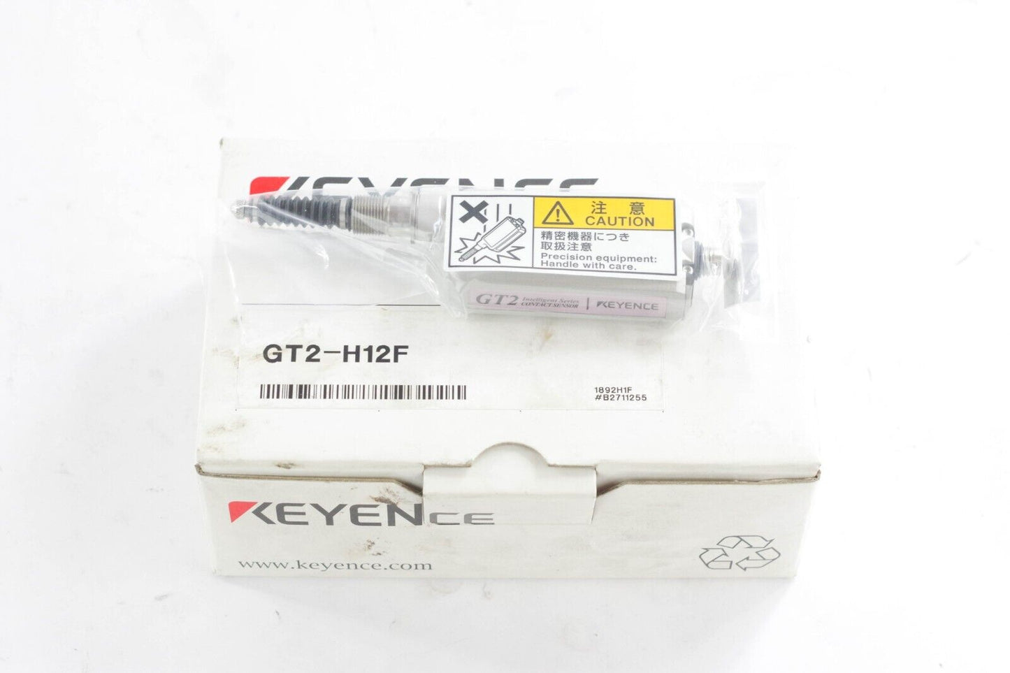 KEYENCE Contact Displacement Sensor GT2-H12F - New Surplus