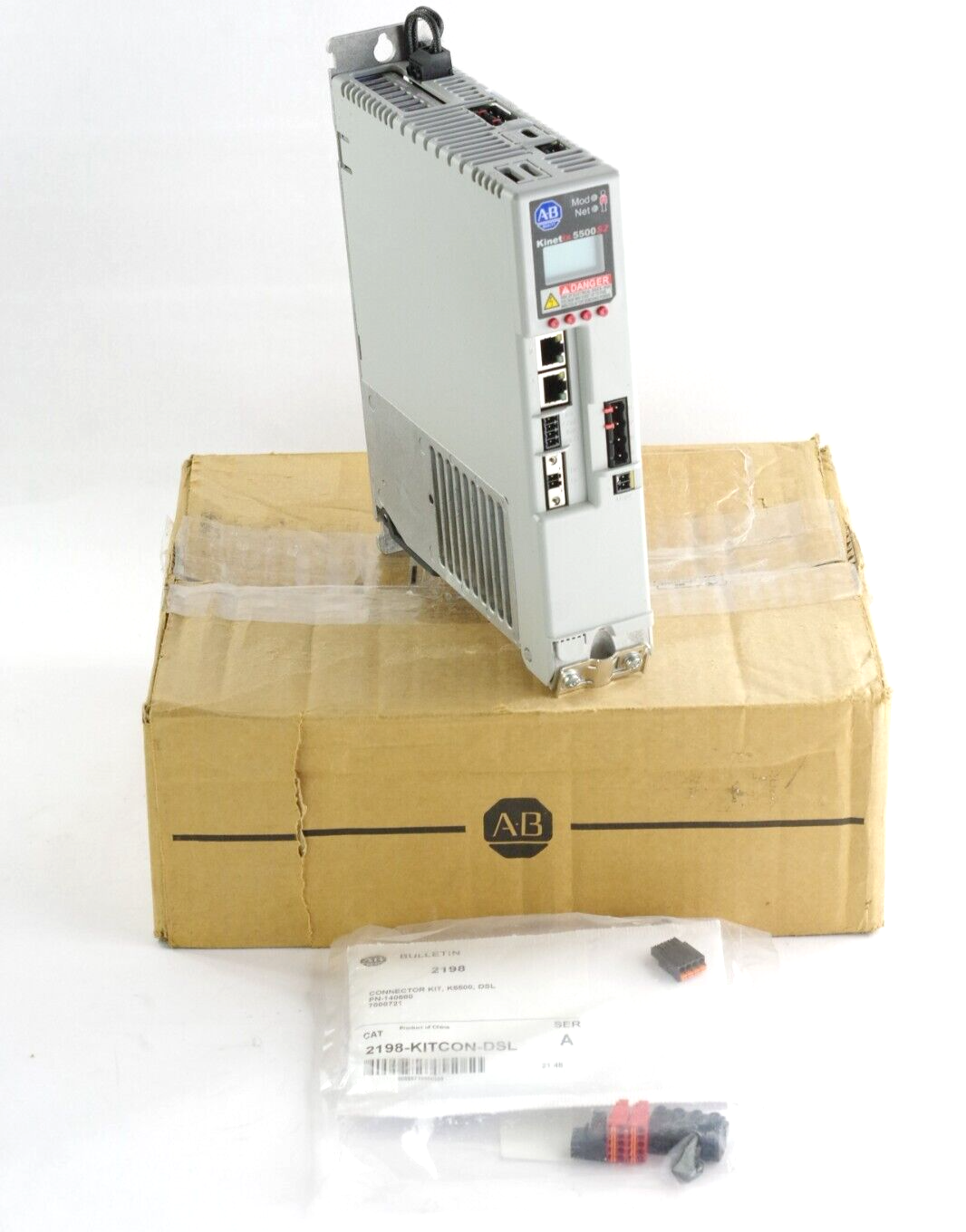 2022 Allen Bradley Kinetix 5500 2198-H040-ERS2 SER A Servo Drive