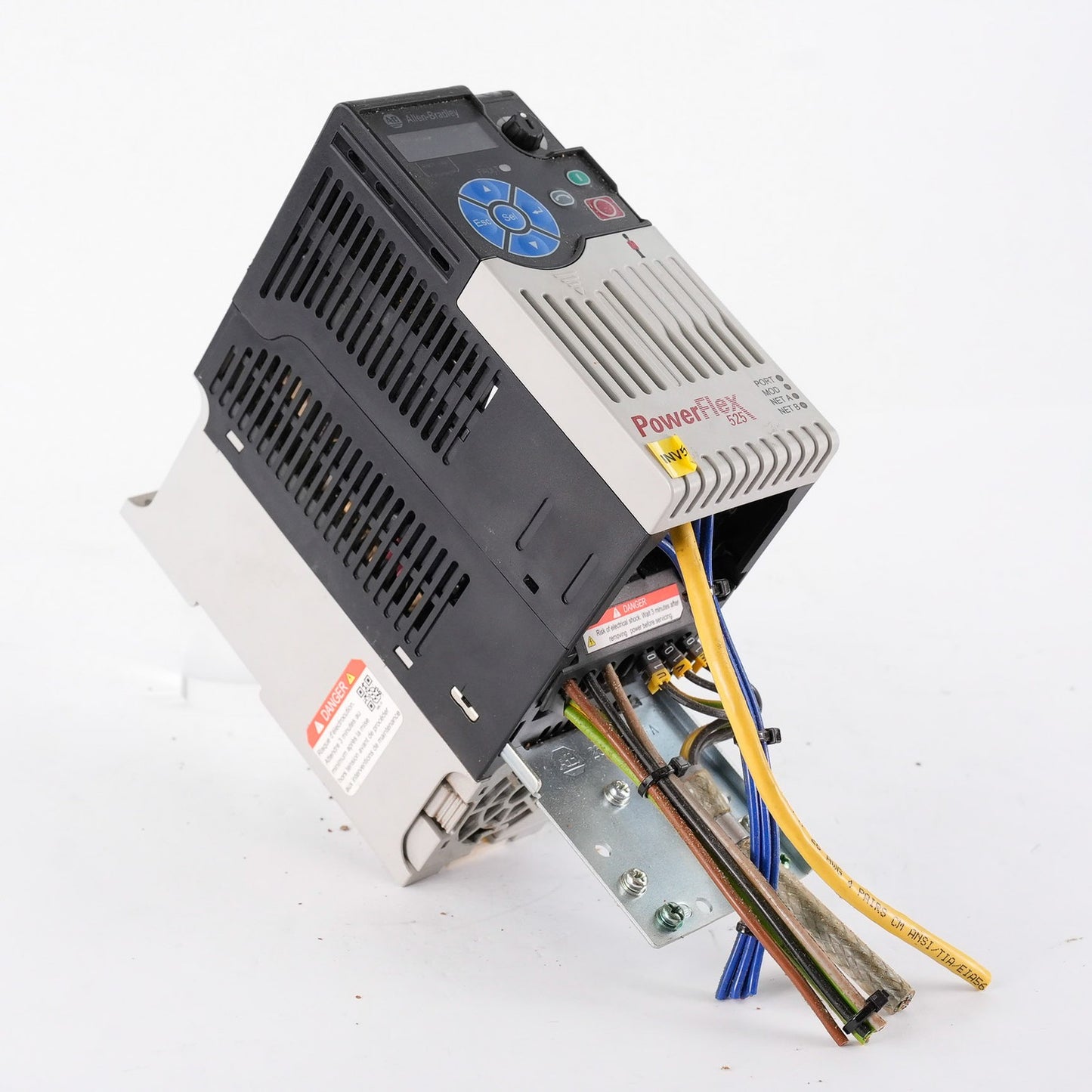Allen Bradley 25B-D4P0N114 /A PowerFlex 525 AC Drive 480V 3-Ph 2HP 25BD4P0N114