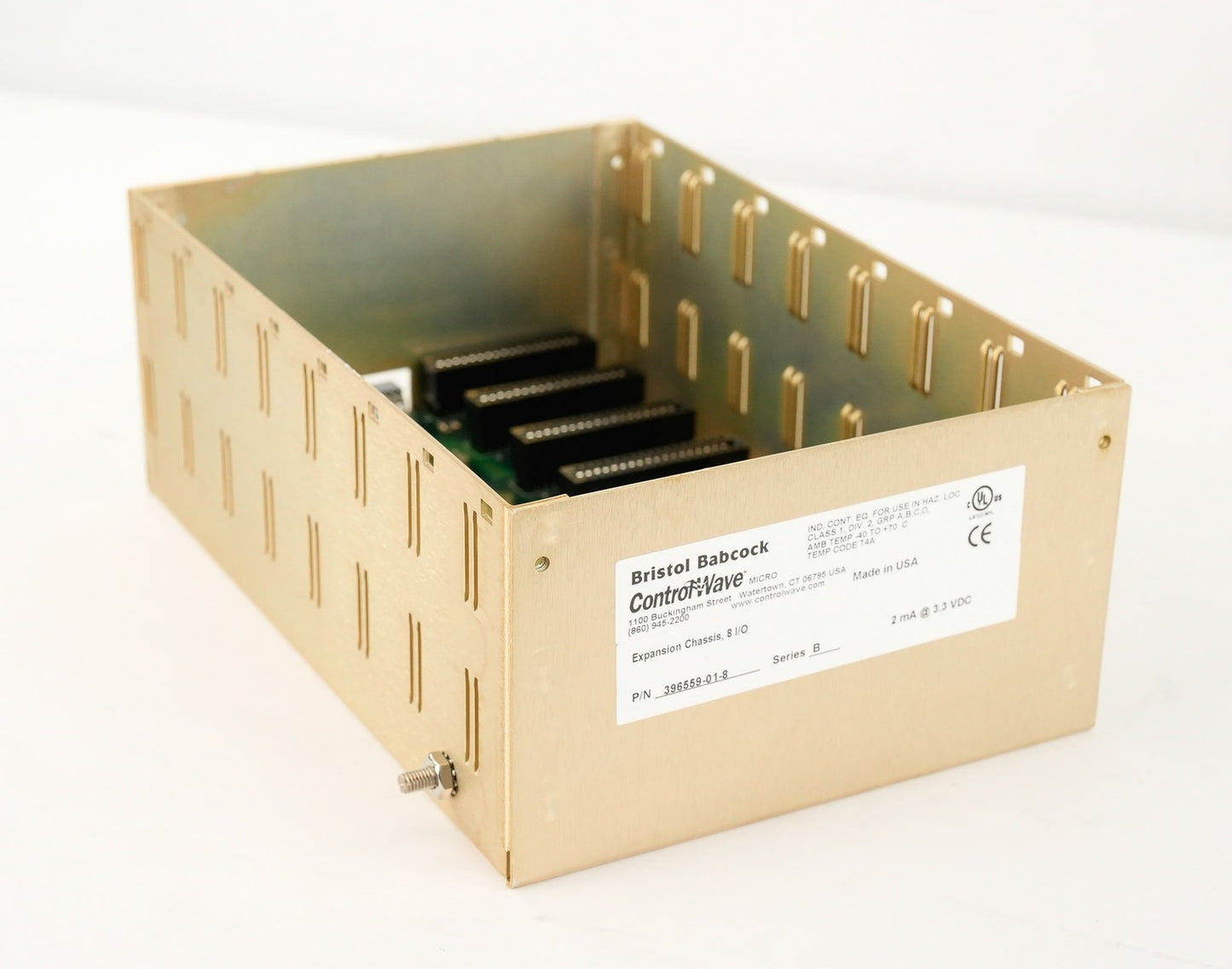Emerson ControlWave 396559-01-8 /B 2mA 3.3VDC Micro PLC Module/Rack 396559018