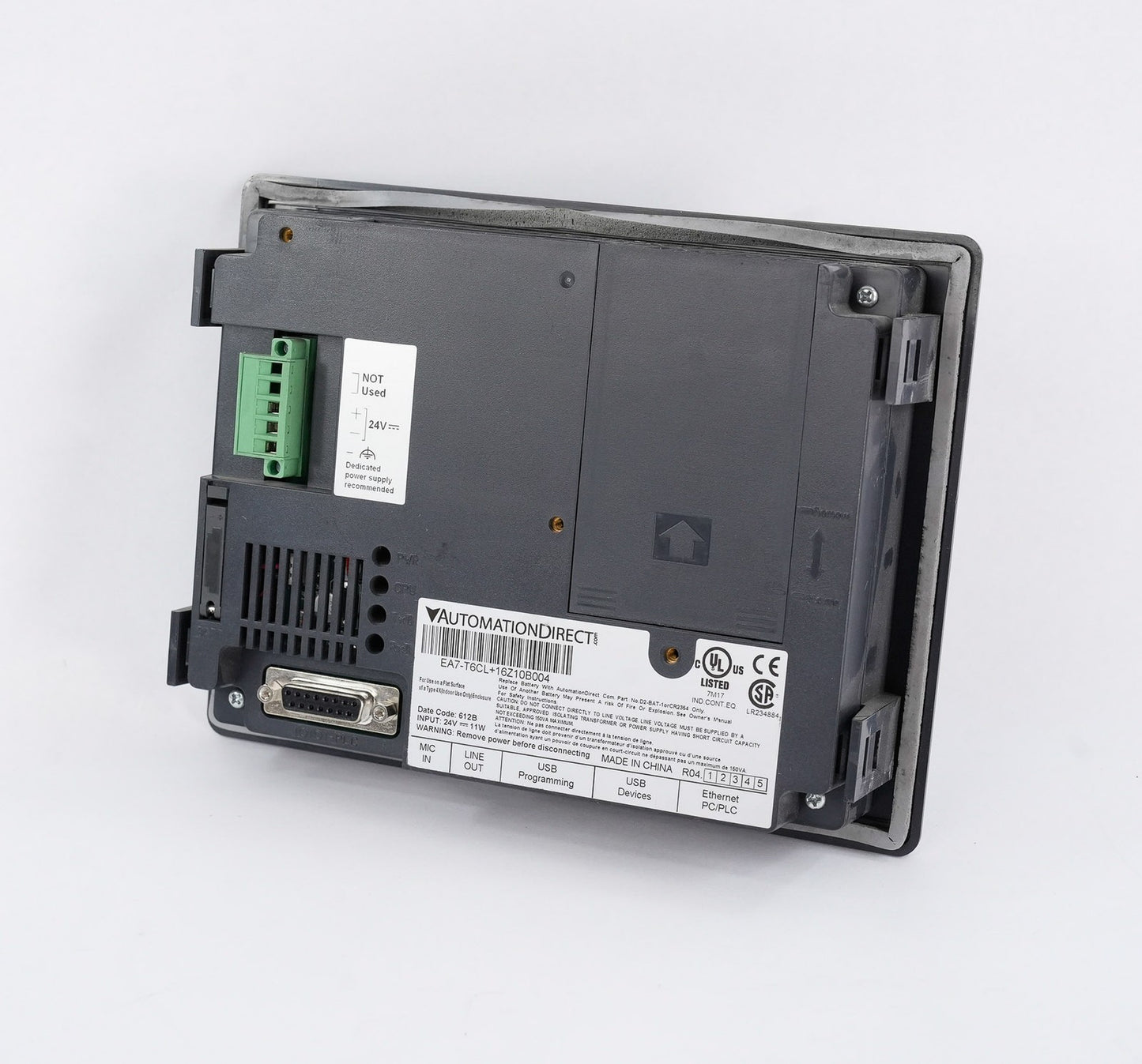 Automation Direct EA7-T6CL 6" TFT Touch Screen Display Panel EA7T6CL