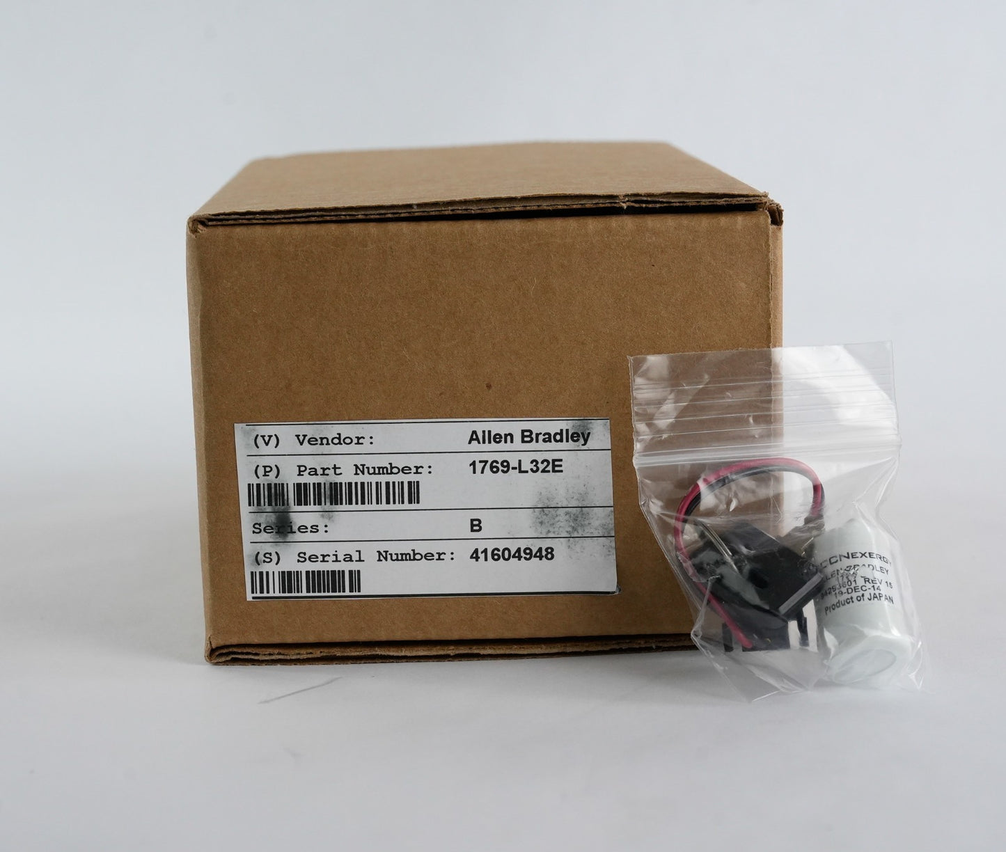 Allen Bradley 1769-L32E /B CompactLogix 750KB Enet Controller - Not Original Box