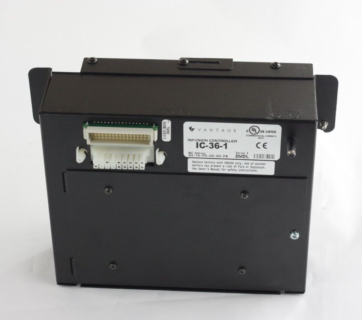 Vantage Controls Infusion Controller IC-36-I