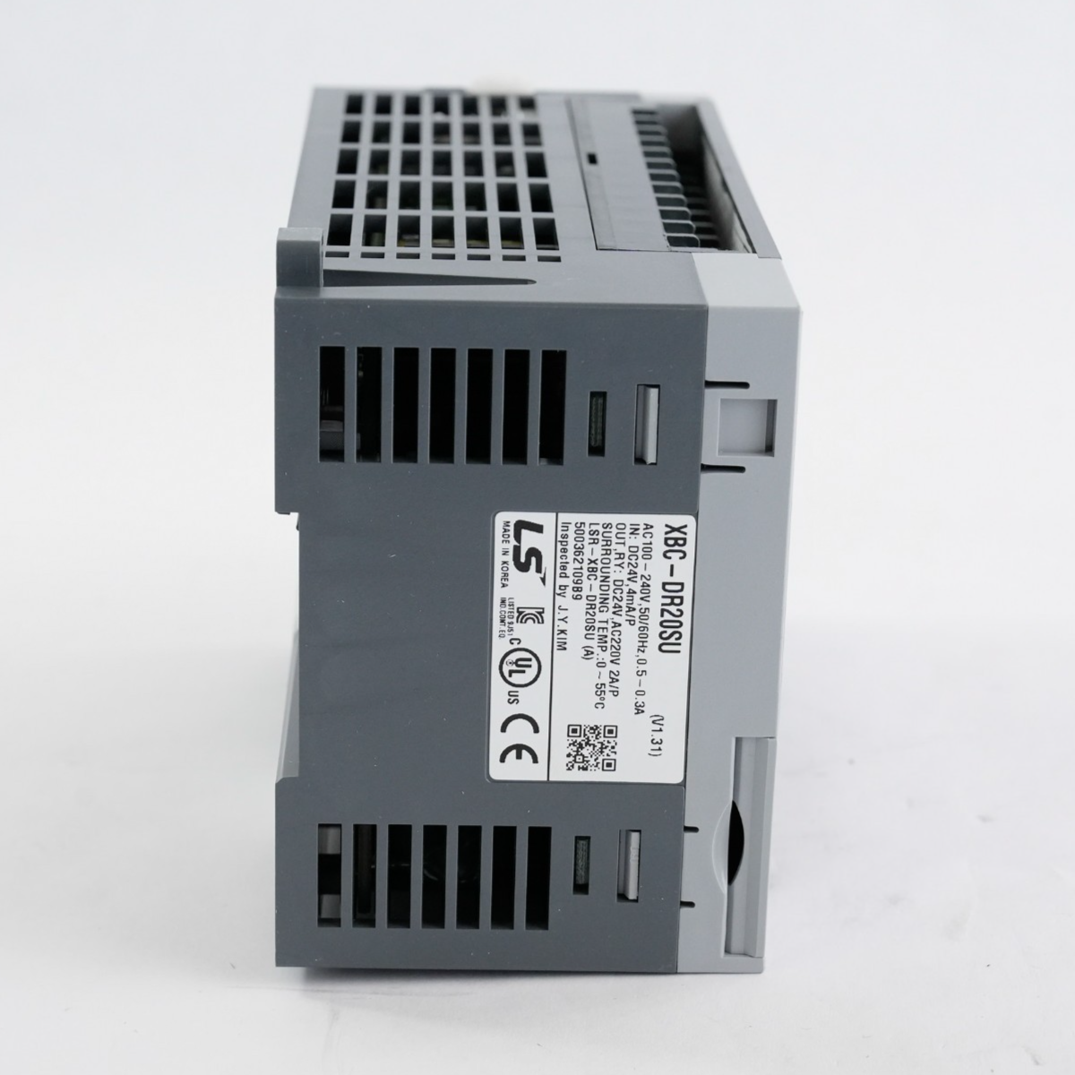 LS XBC-DR20SU Programmable Controller XBCDR20SU 240V 50/60Hz 0.5-0.3A