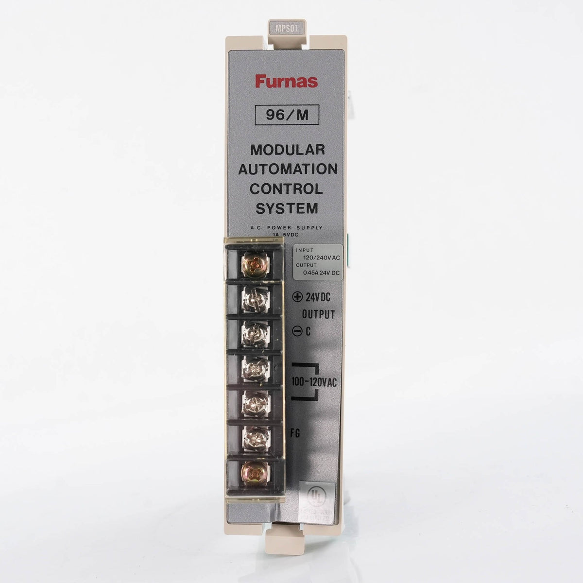 Furnas 96/M Modular Automation Control System Power Supply 24VDC Output
