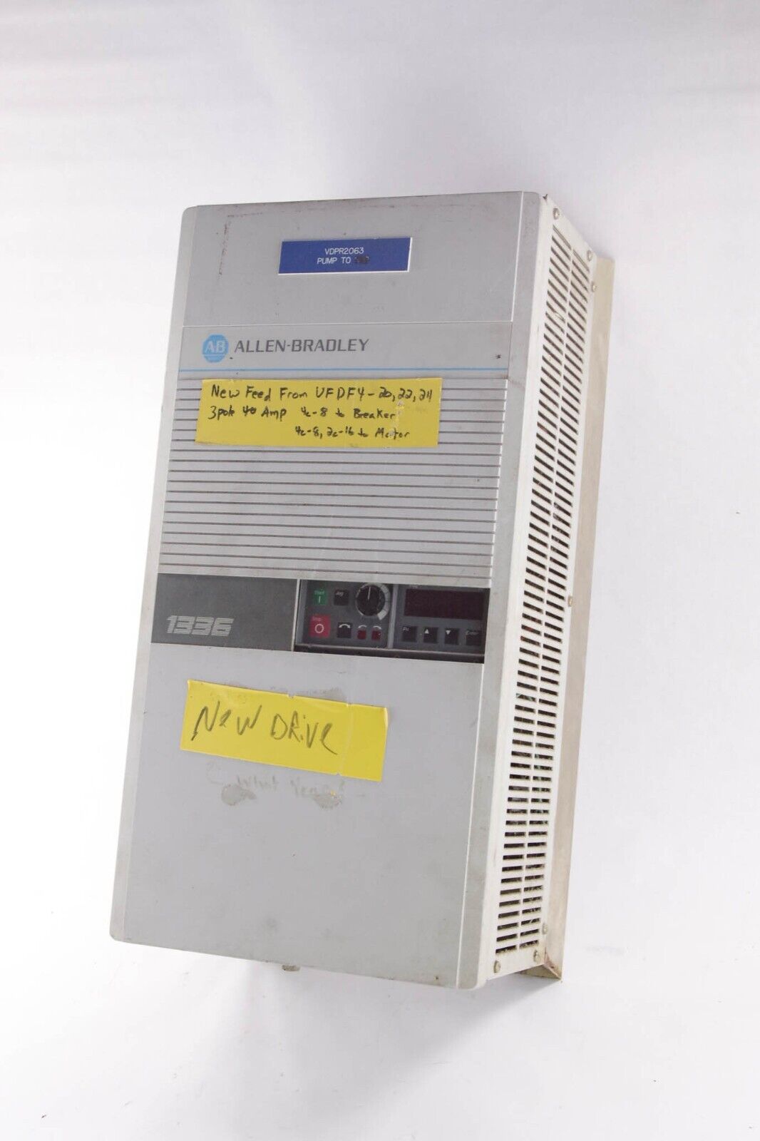 Allen Bradley 1336-B020-EAE-FA2 SER A - For parts or repair