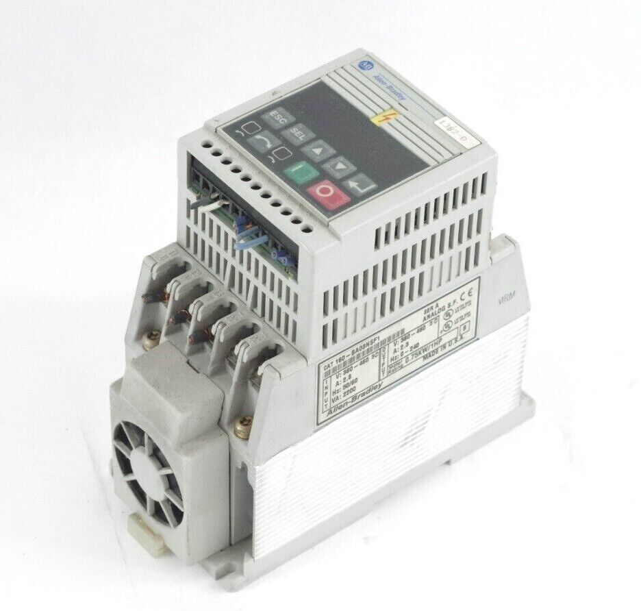 Allen Bradley 160-BA03NSF1P1 AC Drive Series A 1HP 480VAC