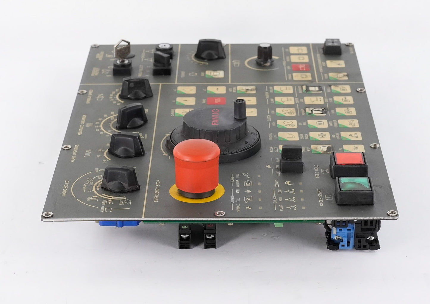 FANUC A860-0203-T001 Manual Pulse Generator + Operator Panel A8600203T001