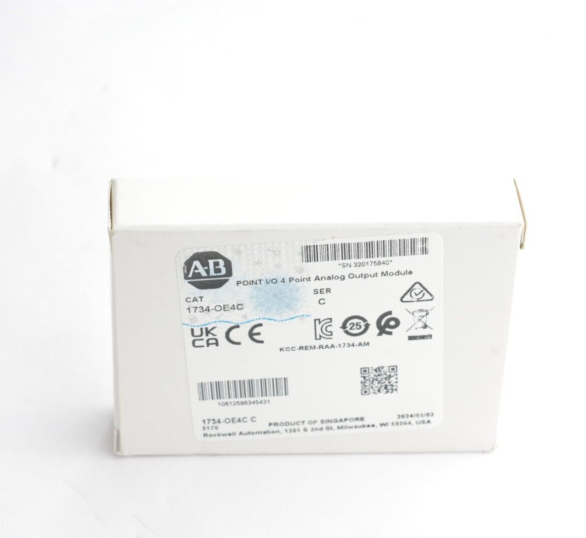 Allen Bradley 1734-OE4C /C Point I/O 4-Point Output Module - Sealed Surplus