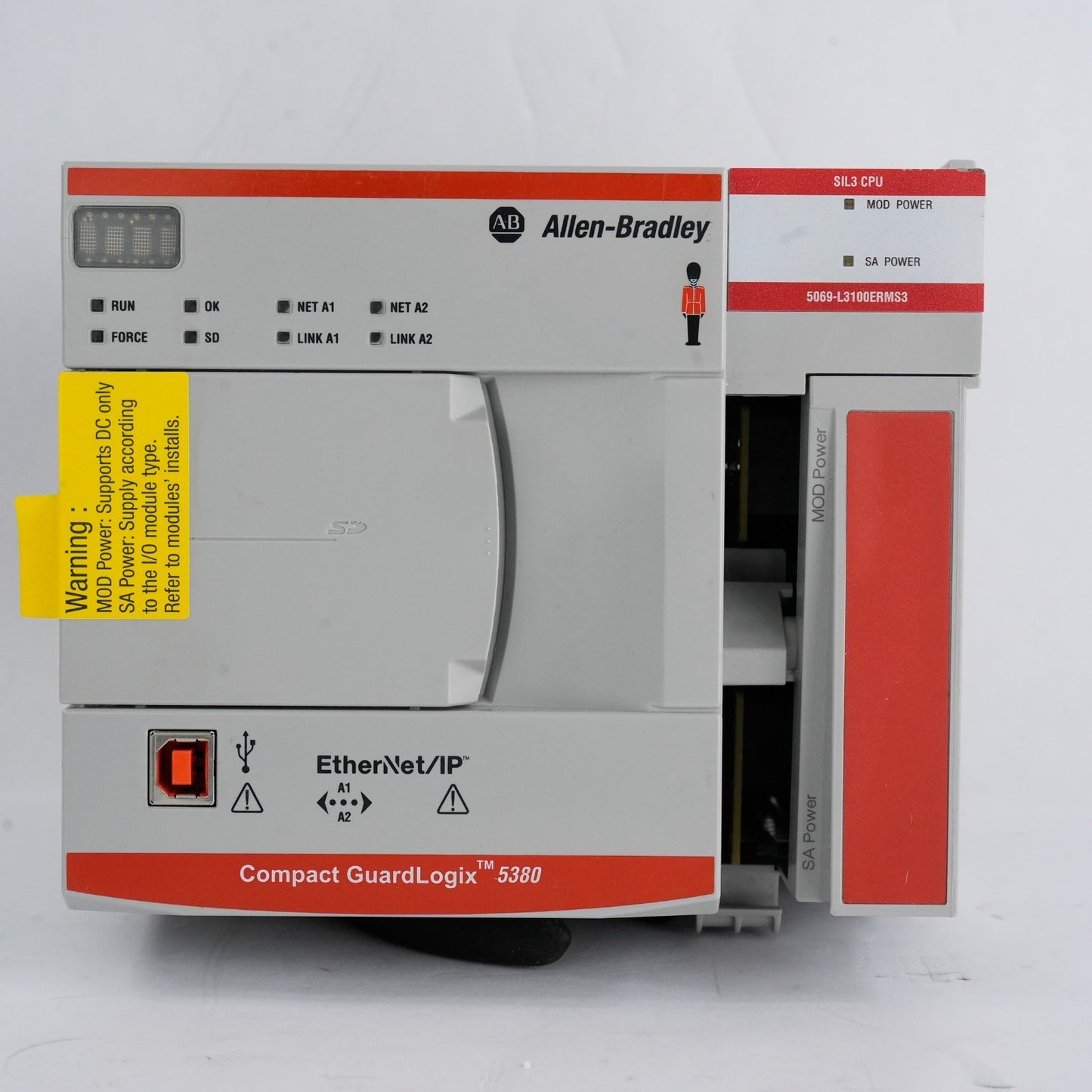 Allen Bradley 5069-L3100ERMS3 /A GuardLogix 5380 Controller 2020 - Lightly Used