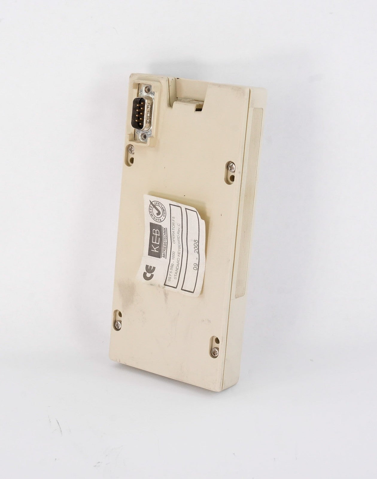 KEB Combivert 00.F5.060-1000 Operator F5 Standard Keyboard Rev. C 00F50601000
