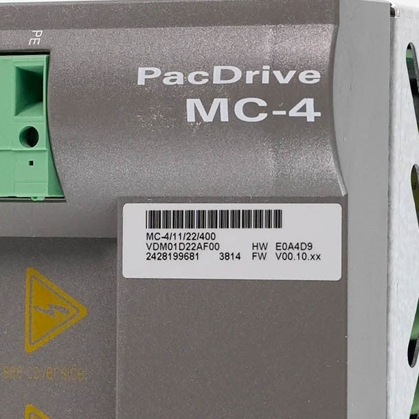 Schneider Electric MC-4/11/22/400 VDM01D22AF00 PacDrive E0A4D9 FW V00.10.xx Open