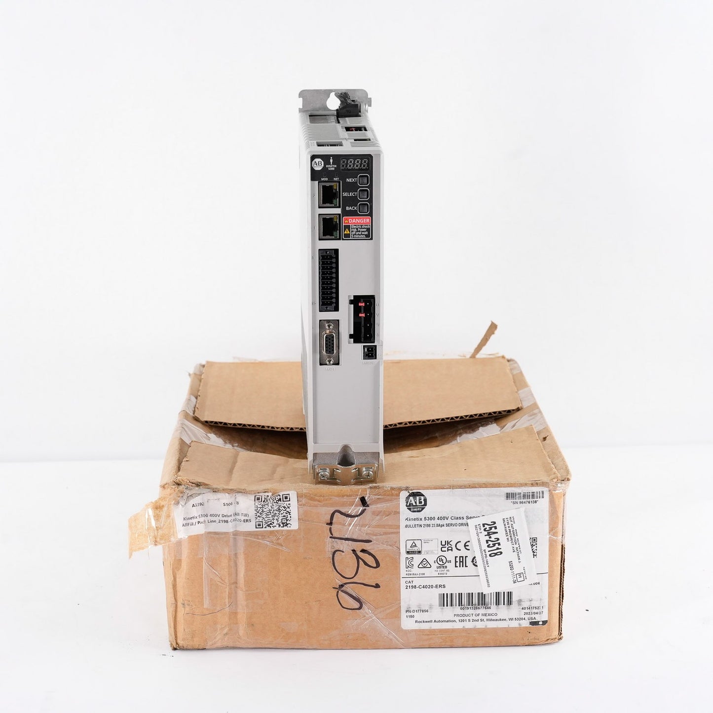 Allen Bradley 2198-C4020-ERS /A Kinetix 5300 Servo Drive 400V 2198C4020ERS