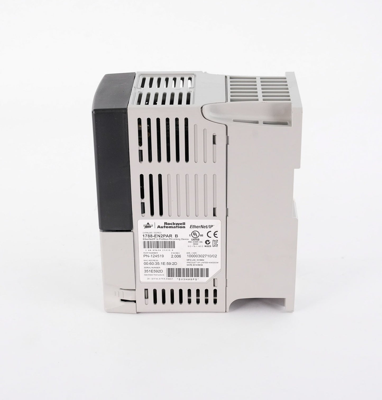 Allen-Bradley 1788-EN2PAR /B EtherNet/IP to PROFIBUS PA Linking Device +Warranty