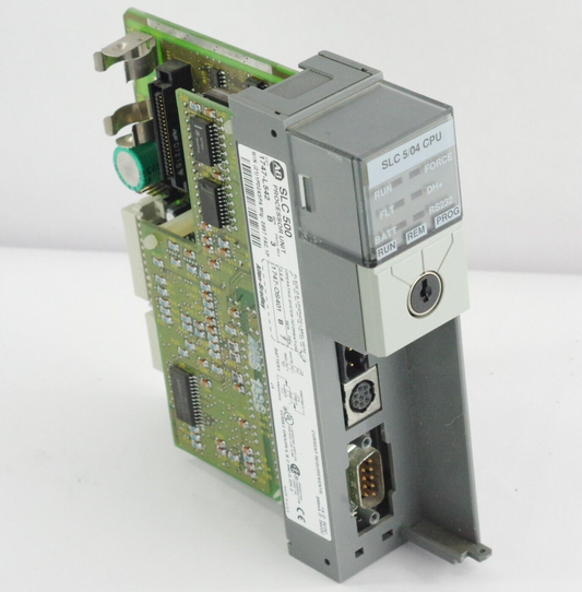 Allen Bradley 1747-L542 Ser B REV 3 Processor Unit w/ 1747-OS401 Ser B FRN 7