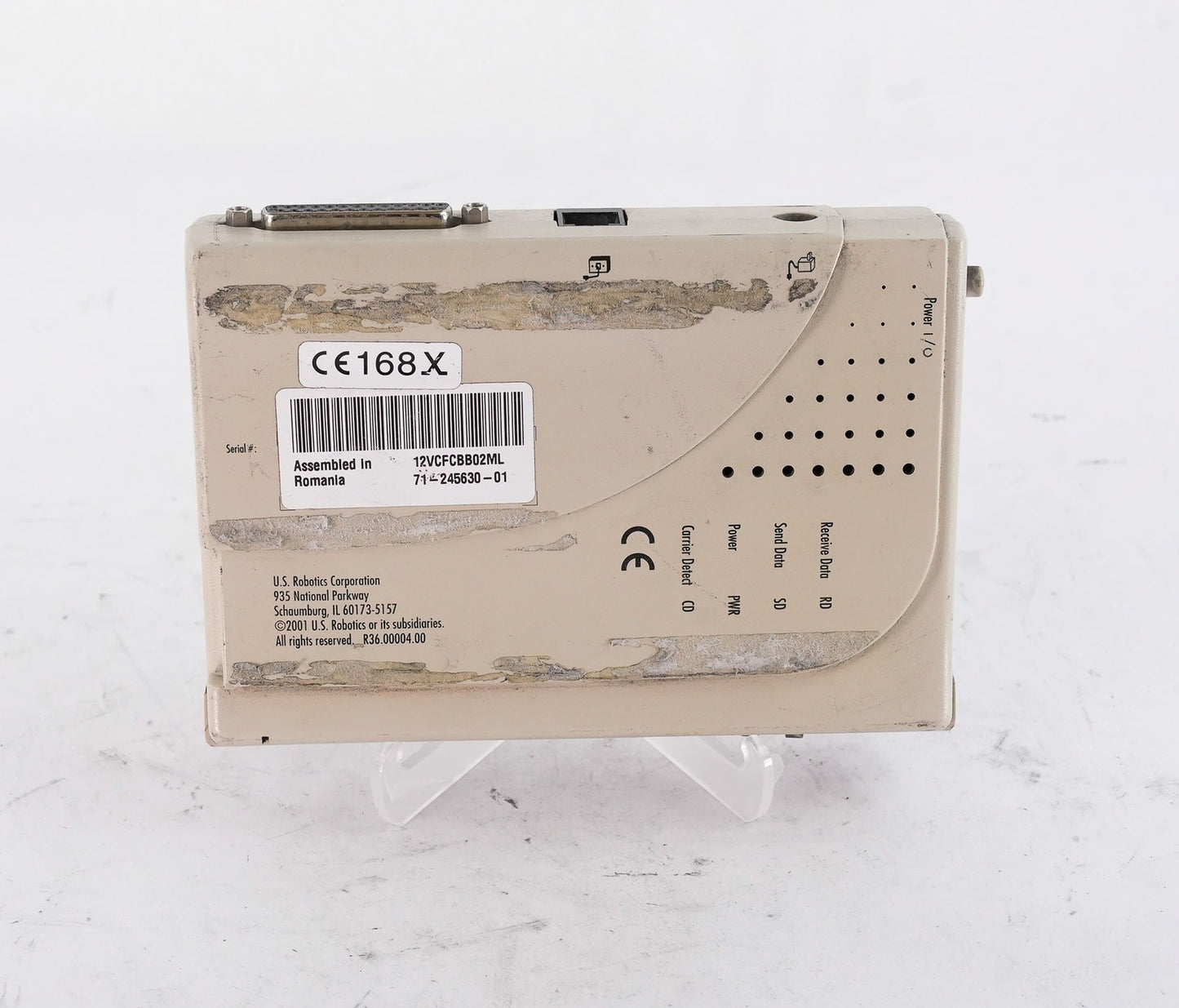 US Robotics 71-245630-01 56KFaxmodem Serial Modem 7124563001
