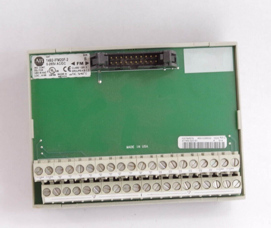 Allen Bradley 1492-IFM20F-2 / 1492IFM20F2 Ser B Terminal Interface Module