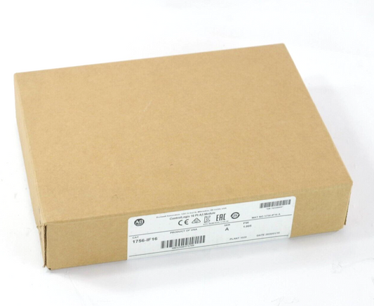 2020 Allen Bradley 1756-IF16 Ser A ControlLogix 16 Point A/I Module -New Surplus