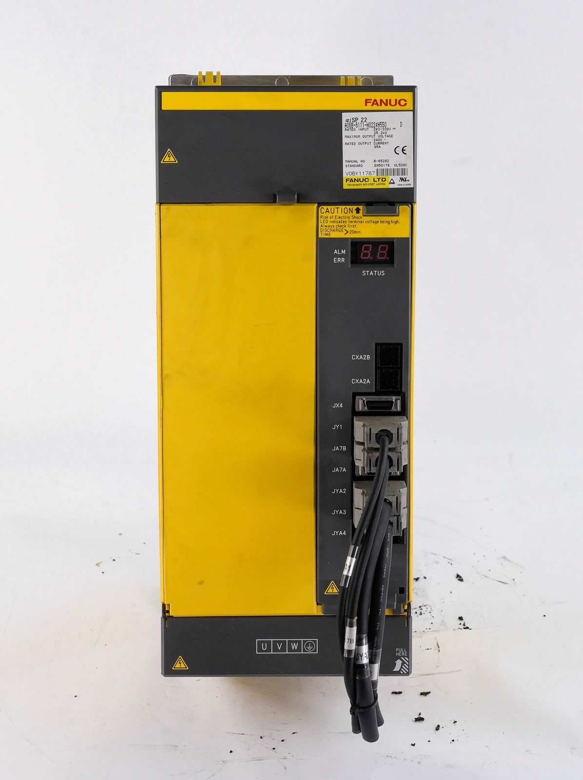 FANUC A06B-6111-H022 #H550 aiSP Spindle Amplifier A06B6111H022