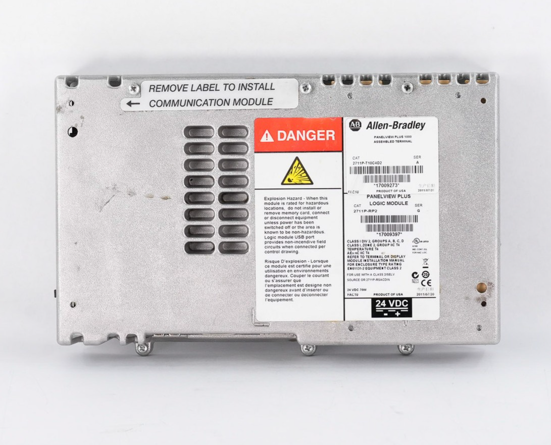 Allen Bradley 2711P-RP2 /G PanelView Plus Logic Module 2711PRP2 Series G