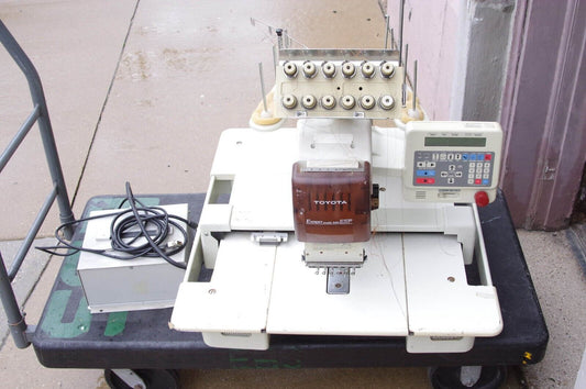 Toyota Expert ESP 820 AD820 Commercial Embroidery Machine - For Parts or Repair