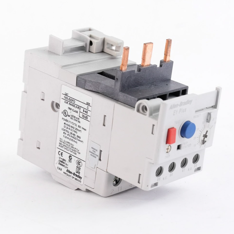 Allen Bradley 193-EEFD /C E1 Plus Overload Relay 193EEFD