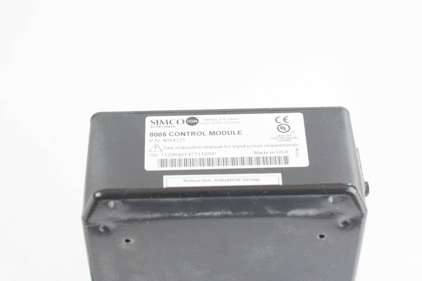 SIMCO 8005 INTELLIGENT STATIC NEUTRALIZER CONTROL MODULE 4014721