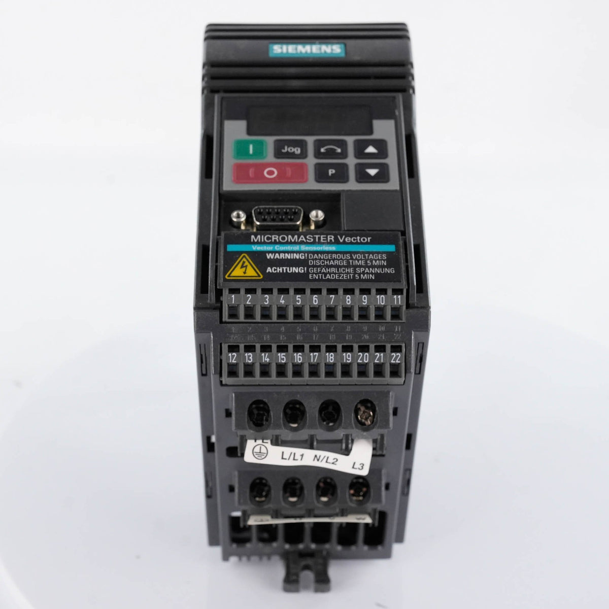 Siemens 6SE3211-5CA40 Micromaster Vector AC Drive 0.12kW 230V 6SE32115CA40