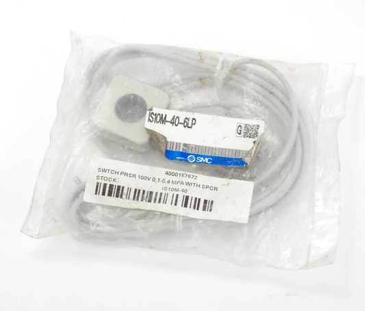 SMC IS10M-40-6LP G Pressure Switch - Sealed Surplus