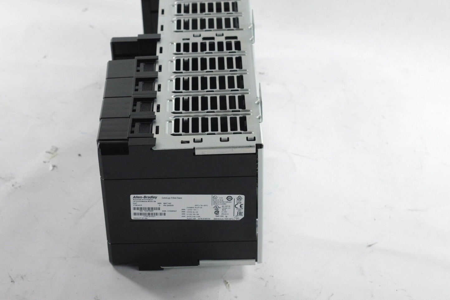 2019 Allen Bradley 1756-A10 ControlLogix PLC Chassis 10 Slot Ser C