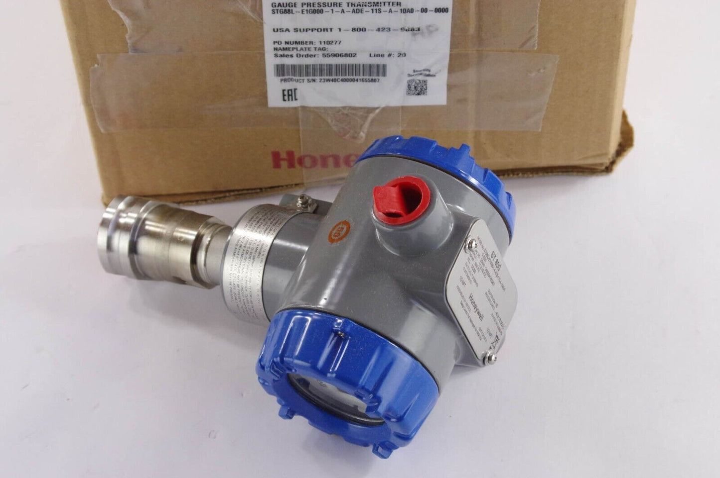 Honeywell ST800 STG88L-E1G000-1-A-ADE-11S-A-10A0-00-0000 Pressure Transmitter