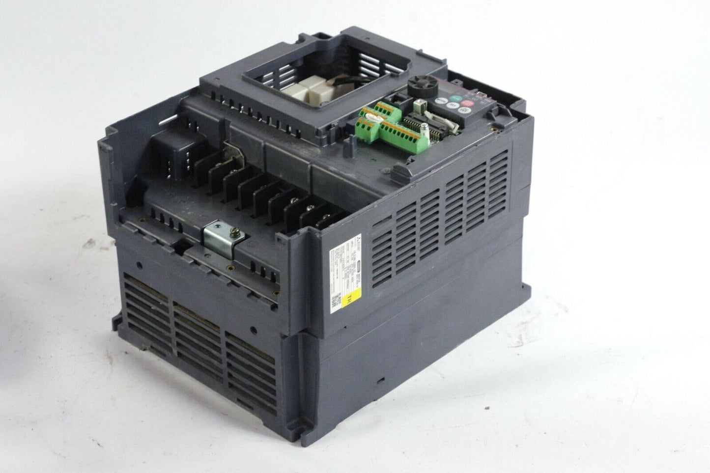 Mitsubishi FR-E740-230SC-EC FREQUENCY INVERTER  3-PH - Missing Covers