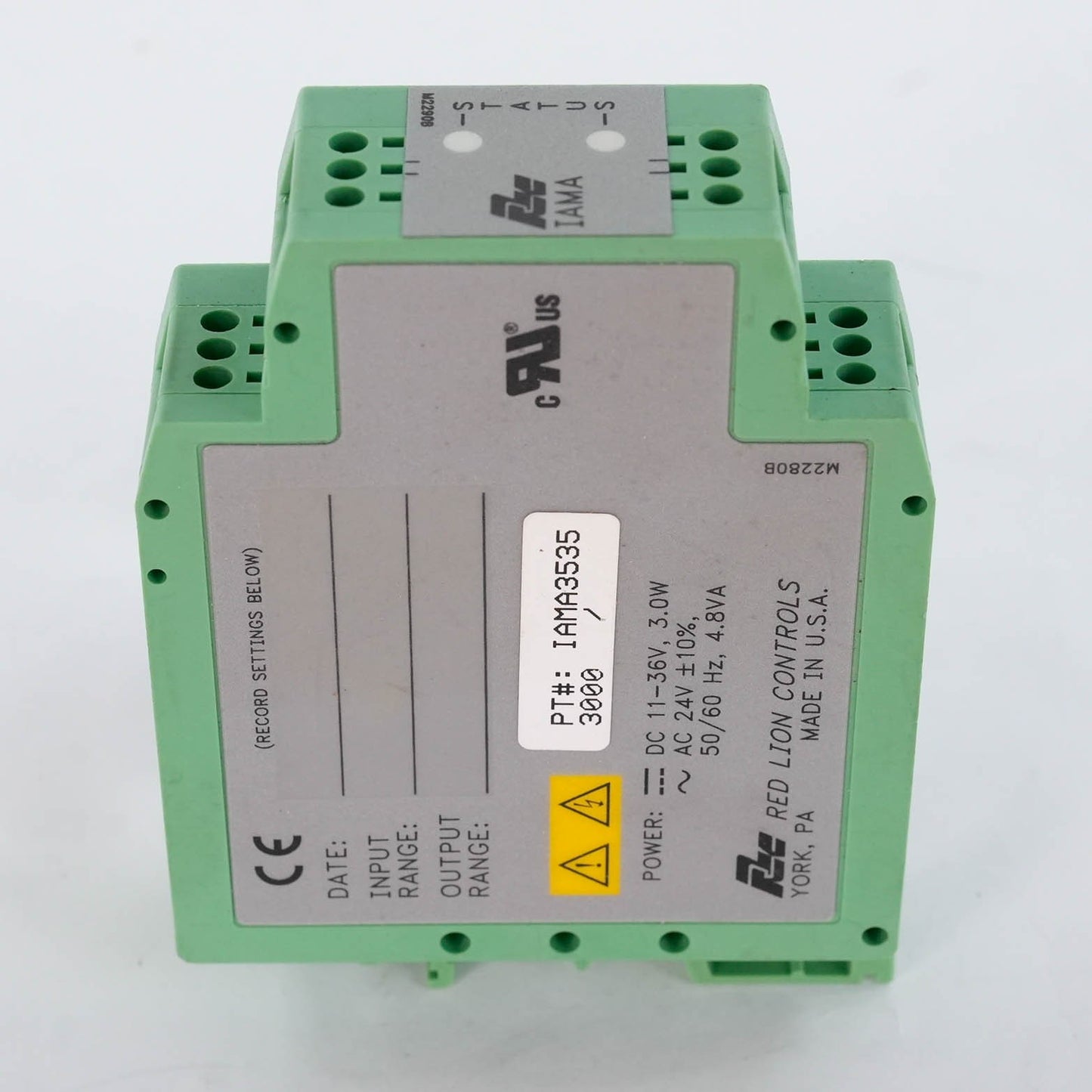 Red Lion Controls IAMA3535 Universal Signal Conditioner 11-36VDC IAMA3535