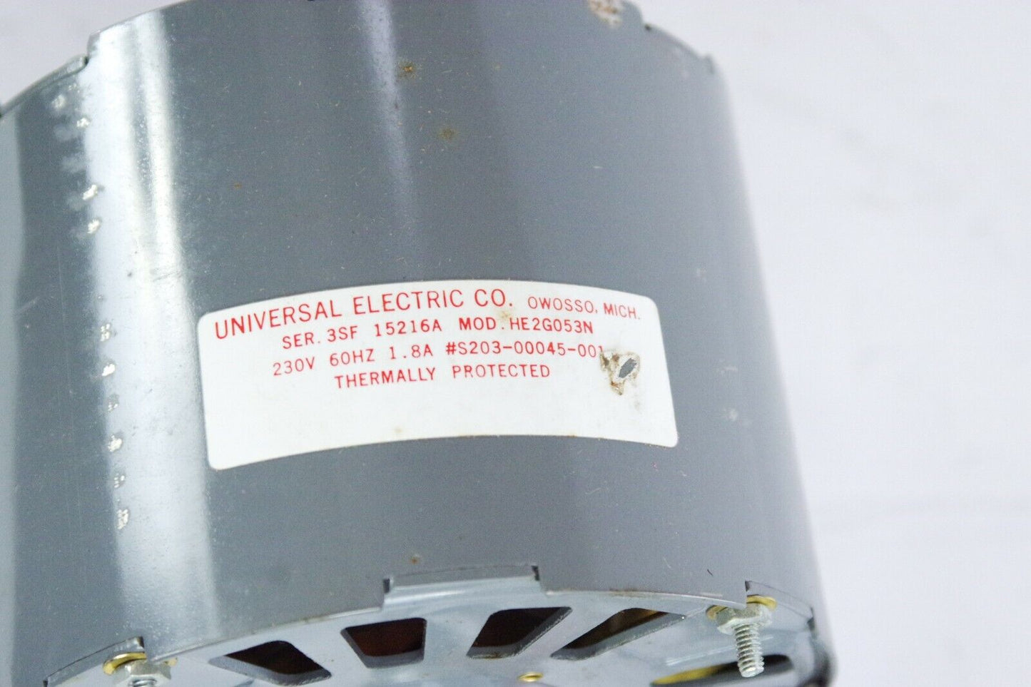 Universal Electric 1/4 HP 208-230V 1625 RPM 1.8A s203-00045-001 B0041394EK