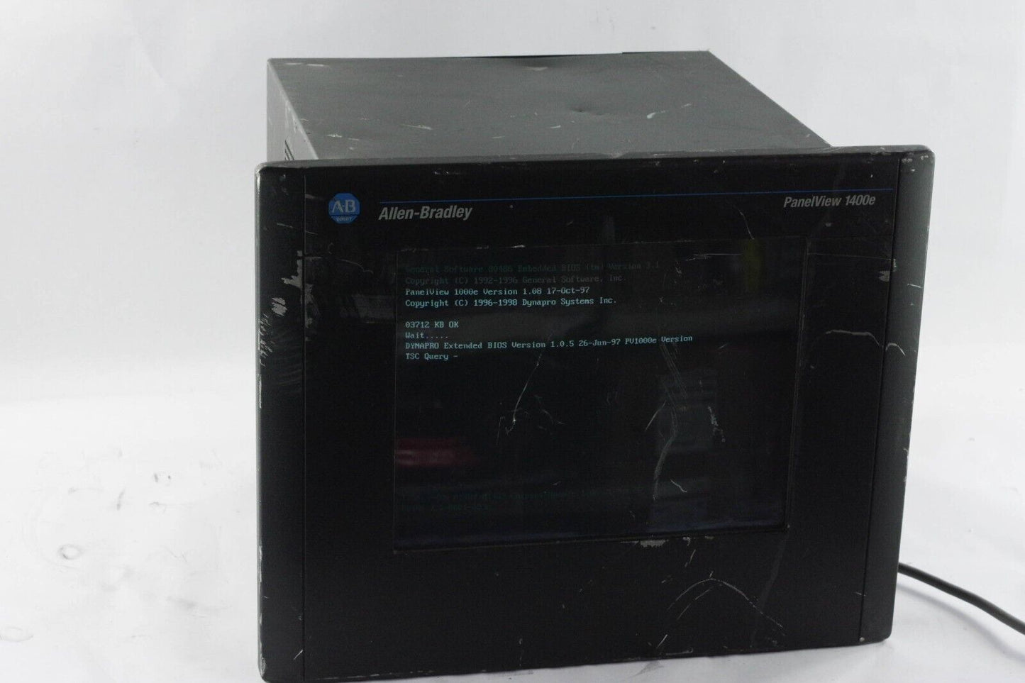 ALLEN BRADLEY 2711E-T14C6 PANELVIEW 1400E Ser F - Does not boot up