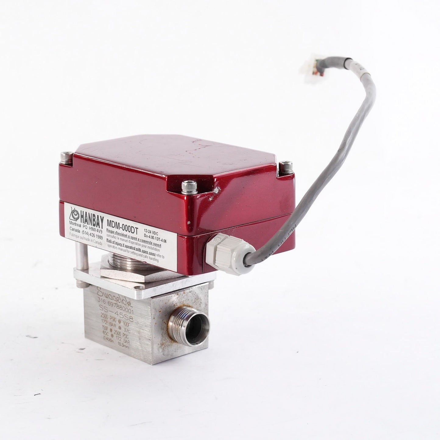 Hanbay MDM-000DT Electric Valve Actuator M-Series 12-24VDC MDM000DT