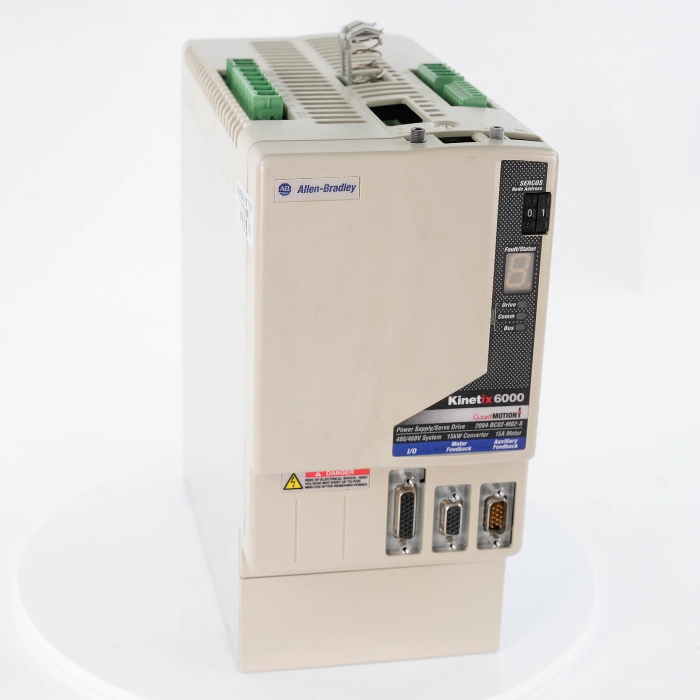 Allen Bradley 2094-BC02-M02-S Ser B Kinetix 6000 Axis Module 460V 2094BC02M02S