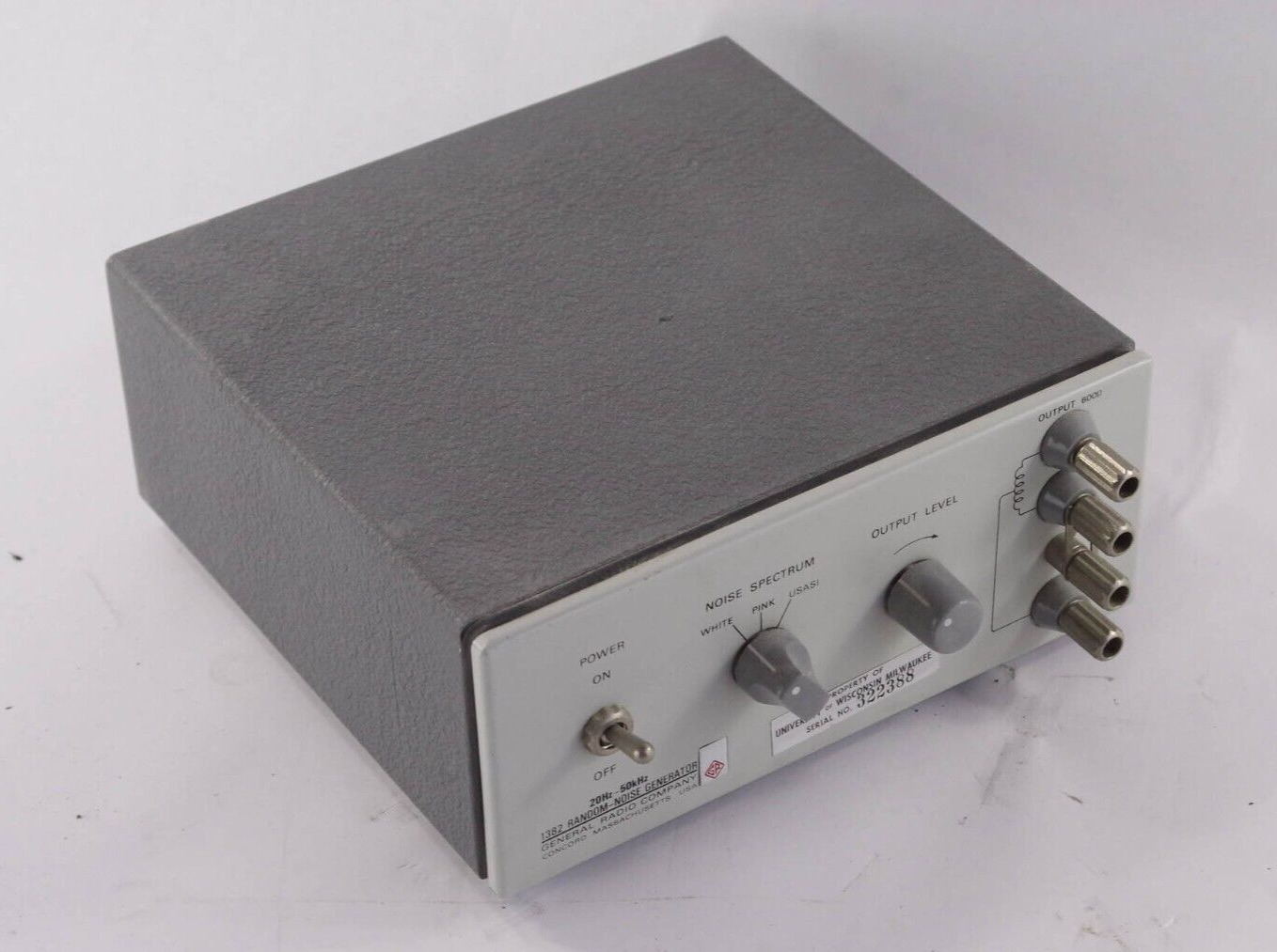 General Radio Company GenRad 1382 Random-Noise Generator 20Hz-50kHz