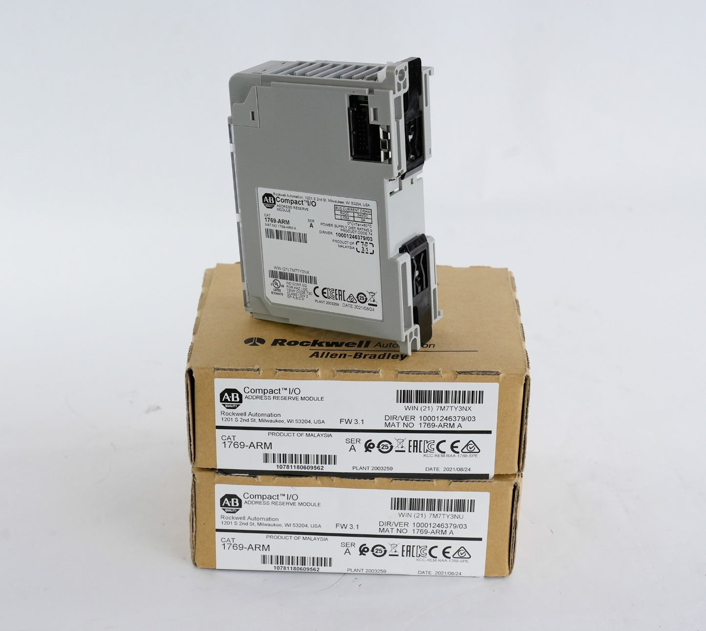 Allen Bradley 1769-ARM /A Compact I/O Address Reserve Module 1769ARM - Open Box